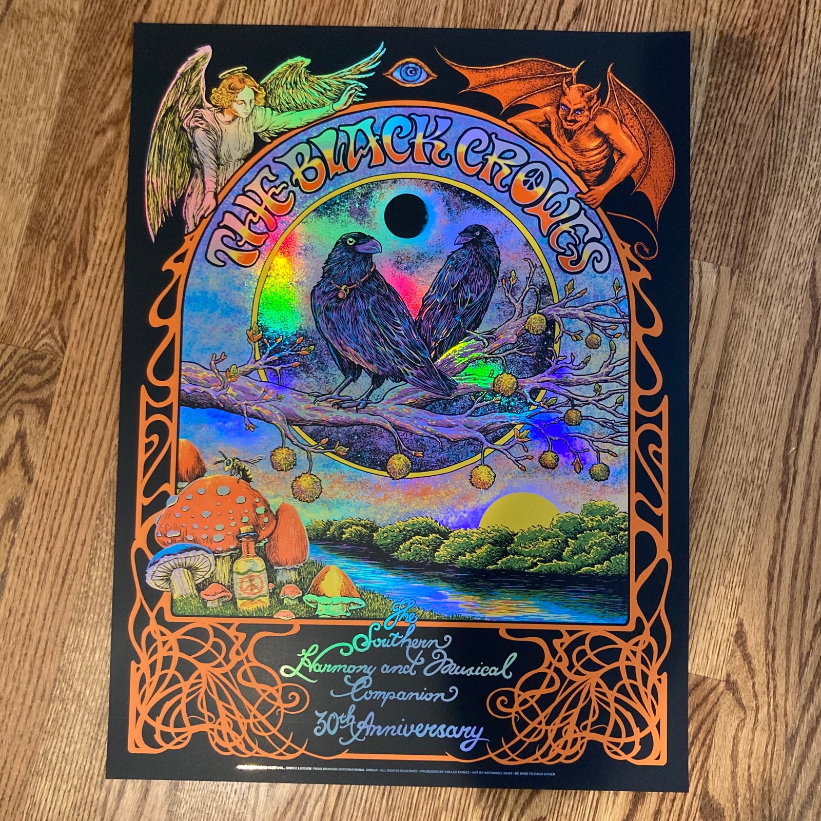 Black Crowes Southern Harmony commemorative print | bourbon sunday